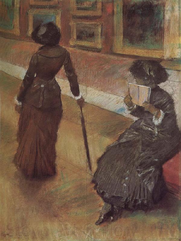 Edgar Degas Mis Cessate in Louvre France oil painting art